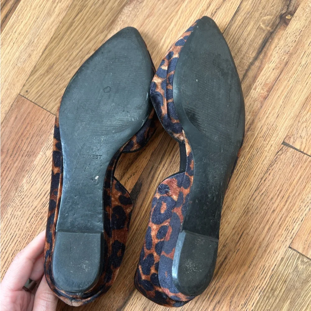 Nine West leopard print flats Size 7 - Picture 4 of 7